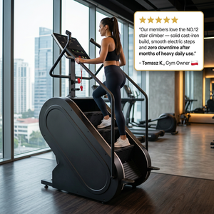 Stair Machine NO.12 Appareil de fitness commercial pour <span class=keywords><strong>salle</strong></span> de sport, Simulateur <span class=keywords><strong>d</strong></span>'<span class=keywords><strong>escalade</strong></span> électrique, Entraînement cardio, Step Mill, Grimpeur <span class=keywords><strong>d</strong></span>'escalier - Product Image 1