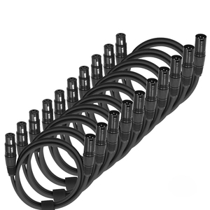 Câble <span class=keywords><strong>micro</strong></span> XLR 3 broches XLR mâle à XLR femelle câbles <span class=keywords><strong>de</strong></span> haut-parleur <span class=keywords><strong>de</strong></span> Microphone Audio <span class=keywords><strong>de</strong></span> haute qualité - Product Image 2