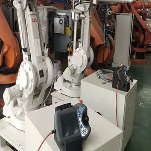 CNC ABB หุ่นยนต์ย้าย Sevength คู่มือรางมอเตอร์ภายนอกส่งออกทั่วโลกจีนกรอบ CNC Arc Tig เครื่องเชื่อมหุ่นยนต์ IRB1200