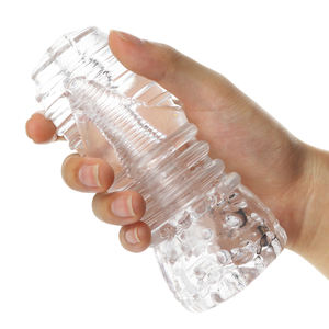 Männlicher Mastur bator Sex Adult Toys Tasche Pussy Stroker Handjob Eichel Trainings werkzeug Penis Trainer Massage gerät Open-Ended Sleeve Toy - Product Image 2