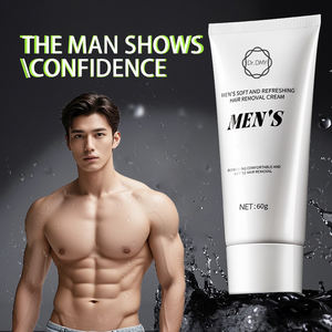 Crema depilatoria <span class=keywords><strong>de</strong></span> hierbas suave y suave para hombres OEM Depilación corporal no irritante para axila <span class=keywords><strong>Pecho</strong></span> Espalda Piernas Hidratante - Product Image 1