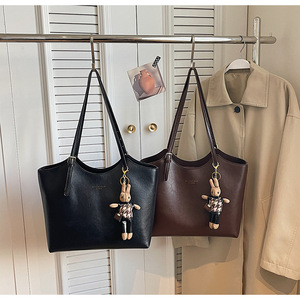 <span class=keywords><strong>Sac</strong></span> fourre-tout grande capacité pour étudiante, <span class=keywords><strong>sac</strong></span> <span class=keywords><strong>à</strong></span> bandoulière en cuir PU pour femme, <span class=keywords><strong>sac</strong></span> <span class=keywords><strong>à</strong></span> <span class=keywords><strong>main</strong></span> pour l'école, le travail et les trajets quotidiens - Product Image 4