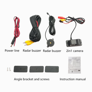 Cámara de Visión Trasera para Auto Wemaer 2 en 1, Impermeable, Sensor de Imagen AHD, Modelo Camry, Alarma de Voz con Señal Acústica para Estacionamiento, Asistencia de Reversa - Product Image 6