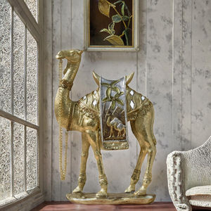 Artisanat en résine peint à la main, figurine d'élan de style européen, décoration d'intérieur pour Noël, Halloween, Nouvel An, Thanksgiving - Product Image 3