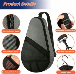 Bolsa Personalizada para Raqueta de Pádel, Mochila Bandolera para Raqueta de Pickleball, Bolsa de Almacenamiento para Raqueta de Pádel - Product Image 4