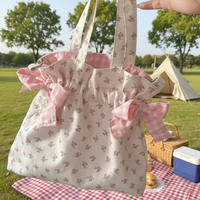 Nouveaux sacs fourre-tout pour femmes, tendance, personnalisés, légers, à carreaux, écologiques, portables, grande capacité, pour un usage quotidien