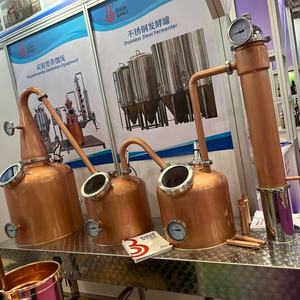 Pequeño equipo <span class=keywords><strong>de</strong></span> destilación con calefacción eléctrica <span class=keywords><strong>de</strong></span> 100L, olla para Brandy Voda Gin, whisky, vino, Alcohol - Product Image 3