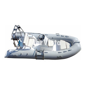 CE 13ft RIB 390 4 mètre petite coque <span class=keywords><strong>semi</strong></span>-<span class=keywords><strong>rigide</strong></span> en fibre <span class=keywords><strong>de</strong></span> verre pvc hypalon <span class=keywords><strong>bateau</strong></span> gonflable pour la pêche - Product Image 4