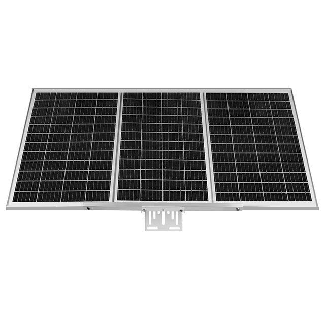 Factory Price 60AH 120W Solar Panel 18650 Battery Inside Solar Power Outdoor Waterproof Solar for CCTV Camera Use