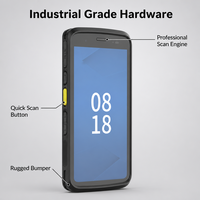 Terminal Portátil con Lector NFC RFID Industrial para Gestión de Activos en Comercios Minoristas, Sistema de Inventario
