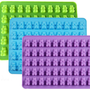 Stampi per <span class=keywords><strong>Cioccolato</strong></span> in Gomma Siliconica, Stampi Personalizzati per Caramelle e Ghiaccio Antiaderenti, Inclusi Cuori e Stelle - Product Image 6