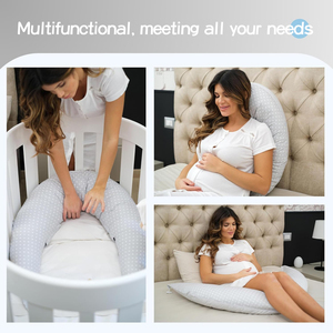 Cuscino per l'<span class=keywords><strong>allattamento</strong></span> al seno personalizzato comodo cuscino a forma di memoria e Microbead in fibra - Product Image 3