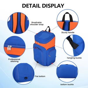 Bolsa deportiva personalizada, mochila de baloncesto de <span class=keywords><strong>equipo</strong></span>, mochila impermeable con forro Oxford a la moda con logotipo para bolsa de baloncesto para hombre - Product Image 4