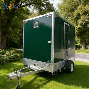 Remorque combinée douche et toilettes portable, solution sanitaire mobile, remorque de toilettes portables pour la location d'événements - Product Image 4