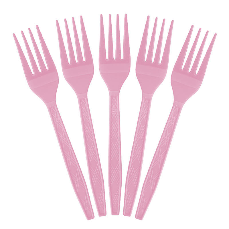 ice cream yellow 10-piece fork set