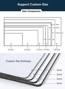 Grand tapis de souris pour ordinateur de voiture, accessoires pour voiture, tapis de souris pour <span class=keywords><strong>gamer</strong></span>, anime, lavable, sublimation, antidérapant, <span class=keywords><strong>XXL</strong></span> 90x40cm - Product Image 4