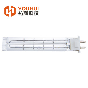 ยูฮุย เครื่องทำความร้อนอินฟราเรดควอตซ์แบบโปร่งใส 220V หลอดคู่ องค์ประกอบความร้อนอุณหภูมิสูงสำหรับใช้ในอุตสาหกรรม - Product Image 3