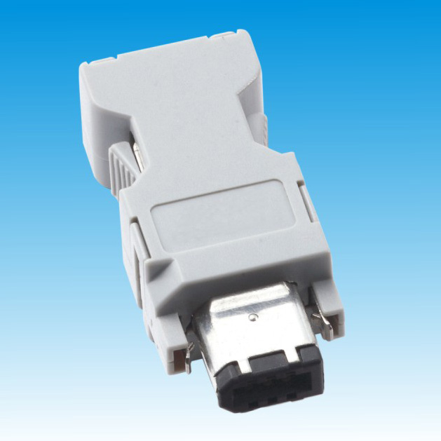 Женский прямой IEEE 1394 USB разъем 6 Pin Тип припоя jiln jinilng