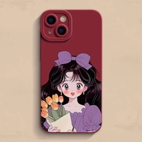 Coque personnalisée en TPU souple antichoc à protection 360°, anti-traces de doigts, peinte aux UV, pour 17 Pro Max 16 Pro, directement de l'usine