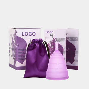 Großhandel 100% medizinische Qualität Silikon Menstruation scheibe Wieder verwendbare Silikon Menstruation stassen für Frauen Perioden - Product Image 1
