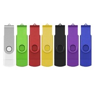 Clé USB 3.0 USB-C 64 Go/128 Go OTG à double interface avec conception pivotante Garantie 1 an Puce de classe A