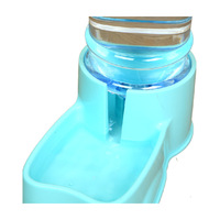 Fontaine à eau automatique en plastique pour chats et chiens - Sans alimentation électrique, eau courante