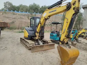 Bán Hàng giá thấp Yanmar vic55 thủy lực Crawler thiết bị xây dựng sử dụng máy xúc