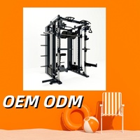 Sistema de Entrenamiento de Fuerza Multifuncional Comercial Todo en Uno para Fábrica: Rack de Sentadillas Ajustable y Equipo de Gimnasio para Dominadas