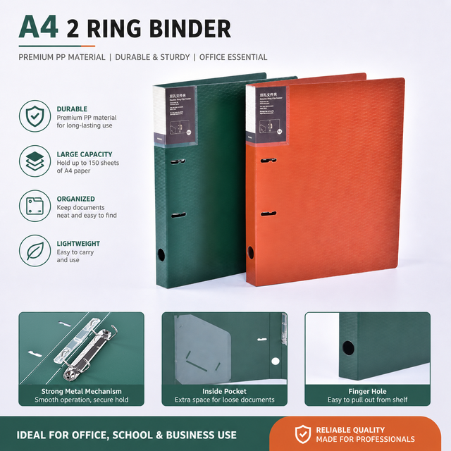 Multicolor 2 Ring Binder 1 Inch Clear View Binder Bulk Three Ring Fit 8.5x11 Inches for School or Office Supplies Customizable