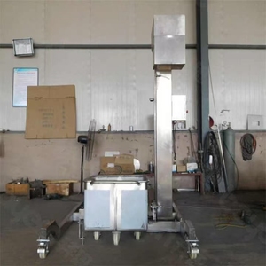 Elevador y Alimentador de Cubos de Carne de Acero Inoxidable, Elevador de Carga de Carne, Elevador de Cubos, Precio de Elevador Vertical con Accesorios - Product Image 3