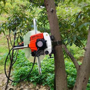 Mini-récolteuse à moteur essence 2 temps, secoueur de fruits pour la récolte en verger - Product Image 2