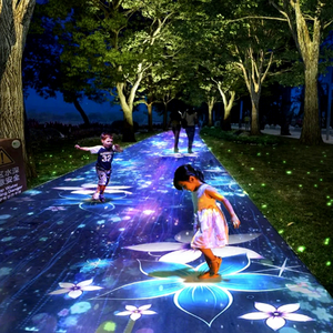 Jeux de sol interactifs pour enfants avec technologie de projection à capteur de mouvement pour le divertissement en aire de jeux intérieure - Product Image 1