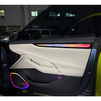 Kit de modification et amélioration de l'éclairage d'ambiance Crystal Dynamics pour voiture SU7 2024-2026, compatible avec Xiaomi S7/Pro/Max/Ultra