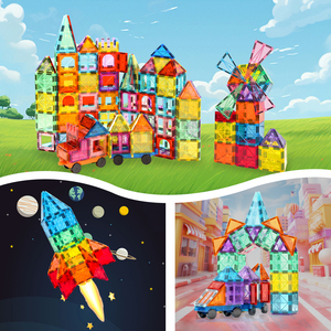 100 cái bán buôn kết nối khối từ gạch từ khối xây dựng từ gạch 100 từ khối xây dựng cho bé - Product Image 5