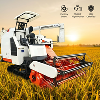 Moissonneuse-batteuse à riz Wishope haute productivité – Machines agricoles pour cultures céréalières – Moissonneuses-batteuses à alimentation complète