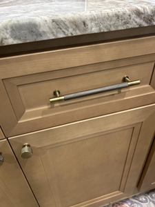 New T Bar Shape Furniture Hardware Supplies Kitchen <b>Gold</b> Cupboard Cabinet <b>Drawer</b> Door Cupboard Knurled Handles - Product Image 6