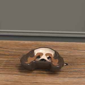 Tazón de Cerámica de Grado Boutique Personalizado para Perros con Forma de Cachorro de Orejas Largas, Plato de Alimentación para Mascotas con Esmalte Brillante para Venta al por Mayor de Marcas Premium - Product Image 6