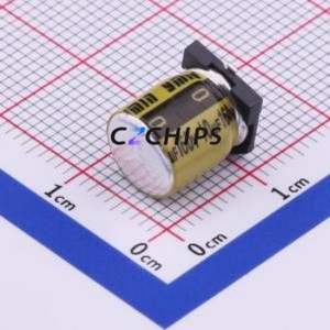 ตัวเก็บประจุอิเล็กโทรไลต์อะลูมิเนียมแบบ SMD รุ่น VKMD1002C100MV, ขนาด D8xL10 มม. 10uF 20% 160V 140mA-100kHz - Product Image 1