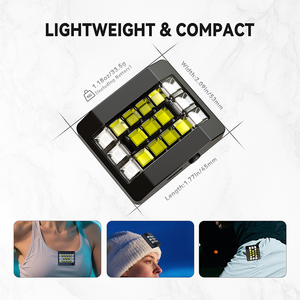 Egh Có Thể Sạc Lại LED An Toàn Ban Đêm Cảnh Báo Ánh Sáng Mini Chạy & Giày Đèn Cho Đi Xe Runners Đi Bộ Đường Dài Leo Núi Cắm Trại - Product Image 6