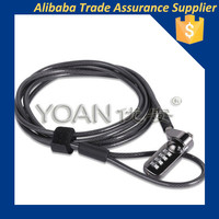 Cifrado de seguridad sin llave para computadora portátil con código de combinación de contraseña de Cable de cadena para computadora portátil
