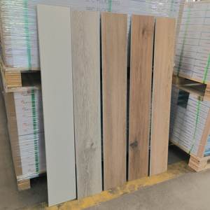 Noyau rigide verrouillage par clic étanche Hickory SPC PVC décoration de la maison Oem Service Spc Vinal revêtement de sol planche de vinyle de luxe - Product Image 1