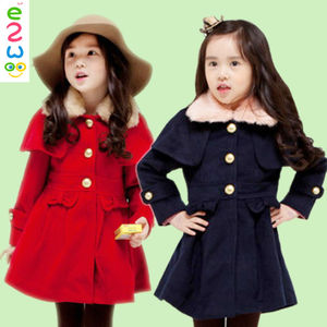 Vêtements en gros de Chine, manteau long chaud pour filles, hiver et automne - Product Image 1