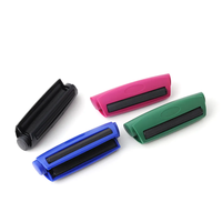 Machine à rouler le plastique en gros 108mm LOGO personnalisé rouleau manuel de cigarette à main pas cher machine à rouler pour fumer