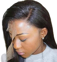 Perruques Lace Frontal 13X4 et 13X6 en Cheveux Naturels Bruts, Dentelle Suisse, Cheveux Humains Brésiliens, Fournisseur de Perruques Lace Front