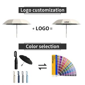 2025 Ring Buckle Rain Portable Automatic <b>Windproof</b> Uv Folding <b>Umbrella</b> With Full Print - Product Image 6