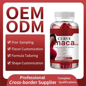 Gomitas MACA Plus para agrandar caderas y glúteos, producto de belleza con efectividad de estiramiento de glúteos - Product Image 6