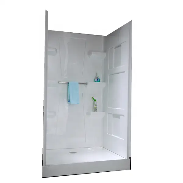 bathroom shower wall stall panel and surround