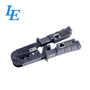 5.9 Inch Stainless Steel <b>Crimping</b> <b>Tool</b> for Modular Plug Network <b>Wiring</b> with 2-Year Warranty - Product Image 3