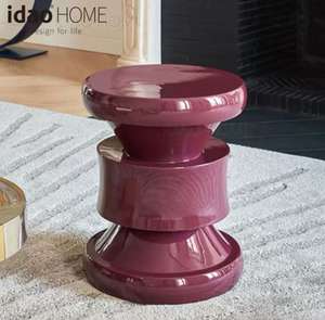 Tavolino Laterale di Design Artigianale di Alta Gamma in Crema, <span class=keywords><strong>Tavolo</strong></span> d'Angolo Creativo in <span class=keywords><strong>Resina</strong></span> di Lusso Leggero per Soggiorno - Product Image 5