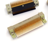 Connecteur Rectangulaire Haute Densité Série XJEC CE22, 102 Contacts, 4 Rangées, Plaqué Or, PCB/Soudure pour l'Électronique Aérospatiale et Aéronautique